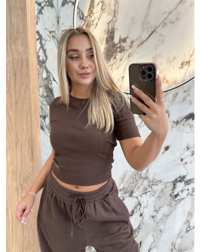 Top krótki serduszko By o la la...! chocomus