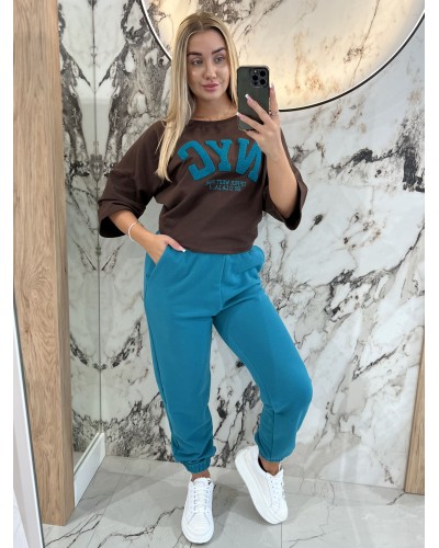 T-shirt NYC By o la la...! chocomus z petrolem