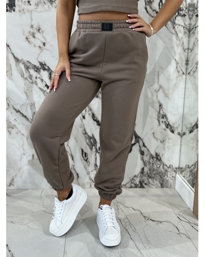 Spodnie dresowe B By o la la...! stone