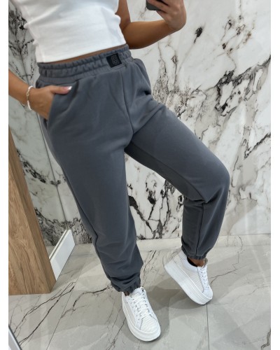 Spodnie dresowe B By o la la...! grafitowe