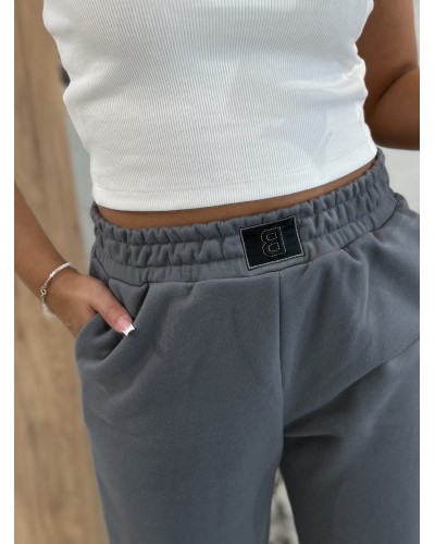 Spodnie dresowe B By o la la...! grafitowe