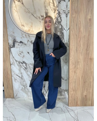 Płaszcz dresowy By o la la...! czarny