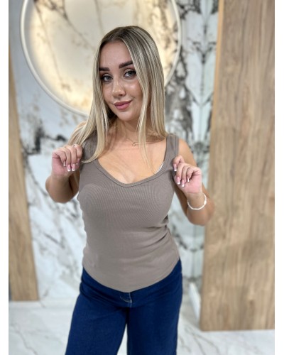 Bokserka w szpic By o la la...! stone