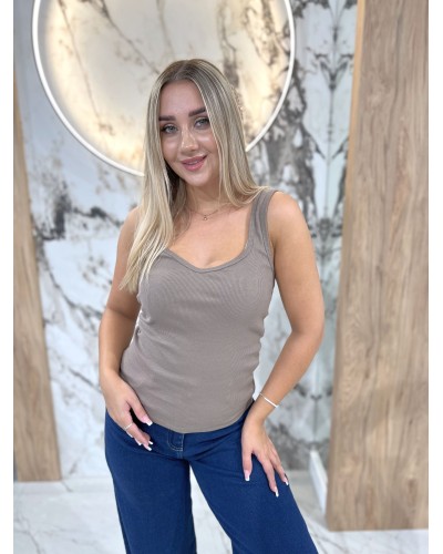 Bokserka w szpic By o la la...! stone