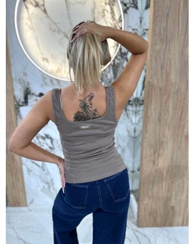 Bokserka w szpic By o la la...! stone