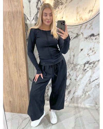 Bluzka fala By o la la...! czarna