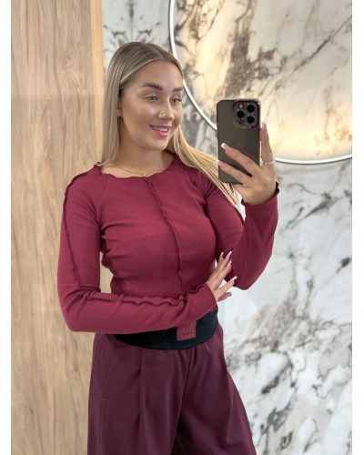 Bluzka fala By o la la...! merlot