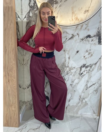 Bluzka fala By o la la...! merlot