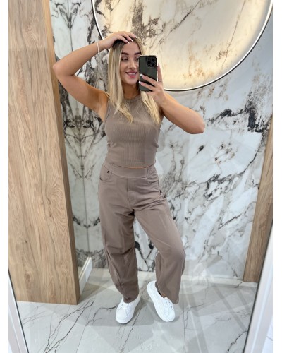 Spodnie dresowe banany By o la la...! stone