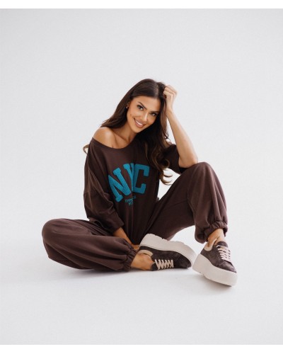 T-shirt NYC By o la la...! chocomus z petrolem