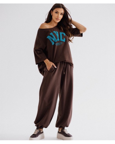 T-shirt NYC By o la la...! chocomus z petrolem