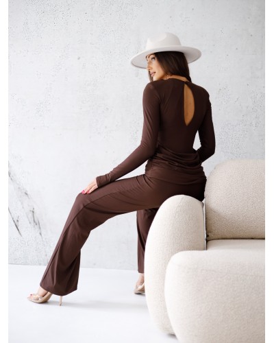 Kombinezon z marszczeniem By o la la...! chocomus