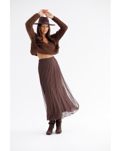 Spódnica tiulowa maxi By o la la...! chocomus