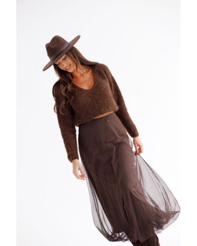 Spódnica tiulowa maxi By o la la...! chocomus