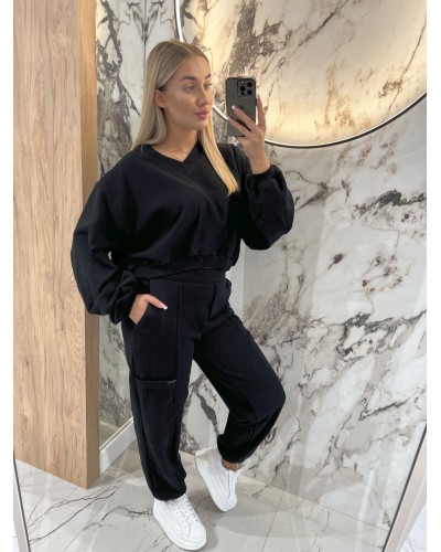 Komplet dresowy By o la la...! czarny