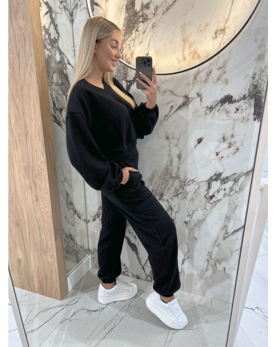 Komplet dresowy By o la la...! czarny