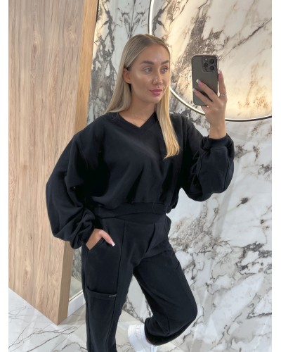 Komplet dresowy By o la la...! czarny