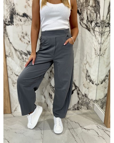 Spodnie dresowe banany By o la la...! grafit