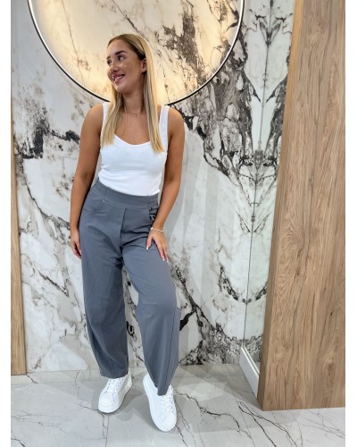 Spodnie dresowe banany By o la la...! grafit