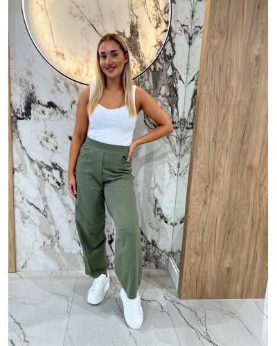 Spodnie dresowe banany By o la la...! matcha