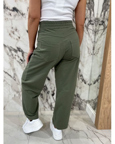 Spodnie dresowe banany By o la la...! matcha