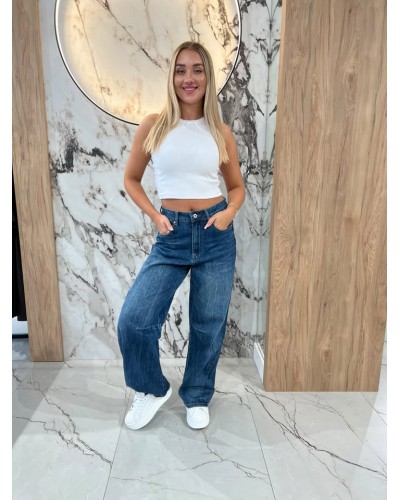 Spodnie jeansowe banany By o la la...!