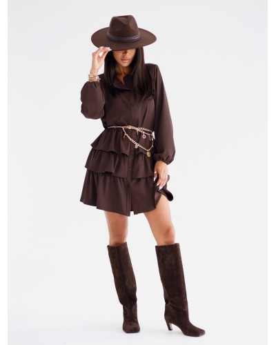 Sukienka z falbanami By o la la...! chocomus