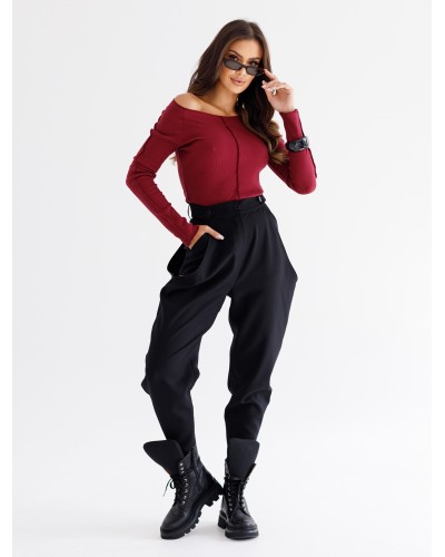 Bluzka fala By o la la...! merlot