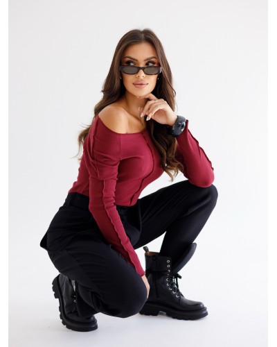 Bluzka fala By o la la...! merlot