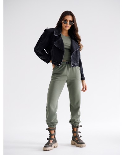 Katana jeansowa z pagonami By o la la...!