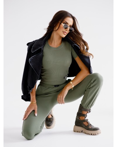 Katana jeansowa z pagonami By o la la...!