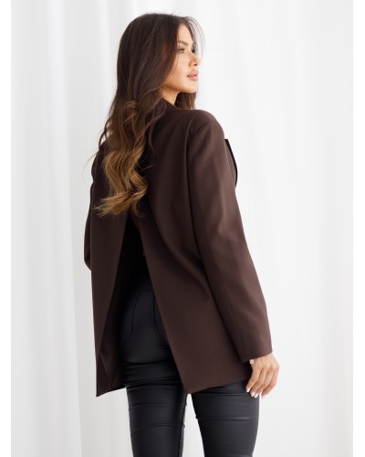 Marynarka z rozcięciem na plecach By o la la...! chocomus