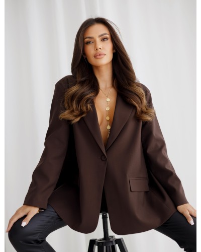 Marynarka z rozcięciem na plecach By o la la...! chocomus