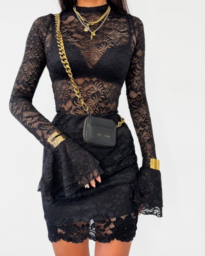 Koronkowa bluzka dzwoneczek La Milla