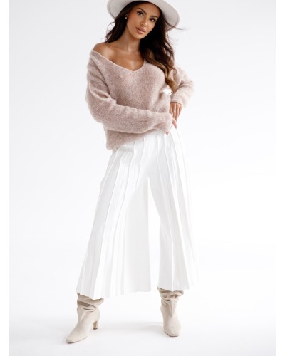 Sweter w szpic By o la la...! stone