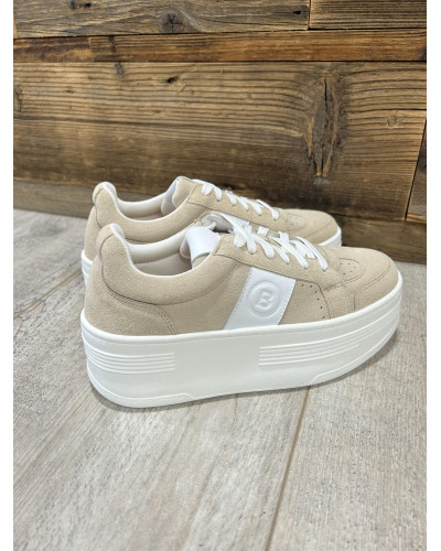 Sneakersy z literą "B" By o la la...! beżowe