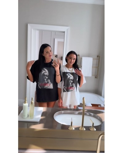 T-shirt kobieta La Milla biały