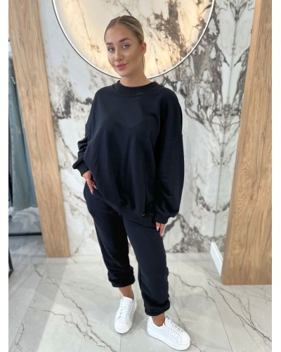 Spodnie dresowe By o la la...! czarne