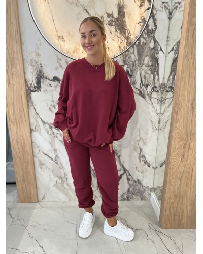 Spodnie dresowe By o la la...! merlot