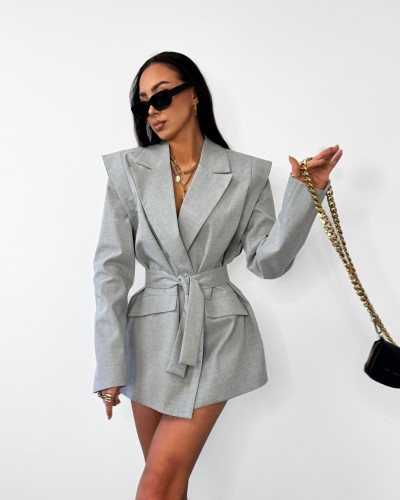 Marynarka wigilia La Milla szara