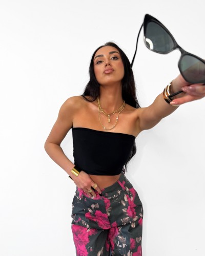 Top tuba La Milla czarny