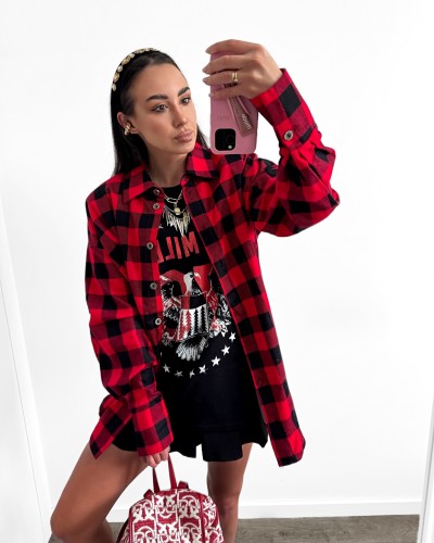 T-shirt orzeł La Milla czarny