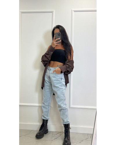 Koszula dresowa La Milla czekoladowa