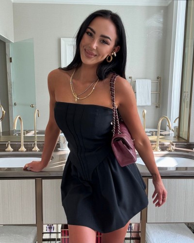 Gorset La Milla czarny