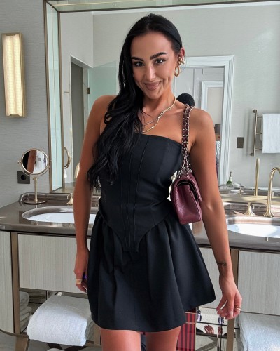 Gorset La Milla czarny