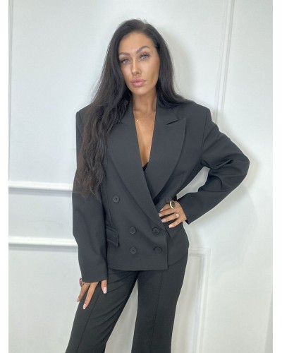 Marynarka z guzikami La Milla czarna