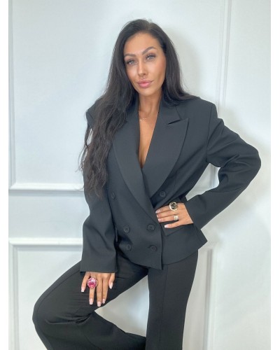 Marynarka z guzikami La Milla czarna