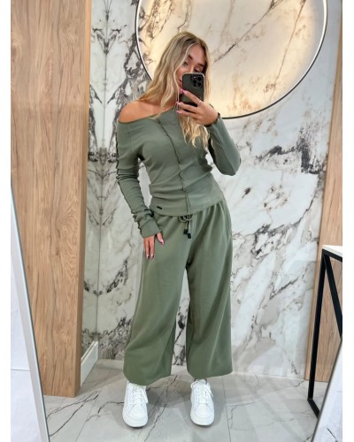 Bluzka fala By o la la...! matcha