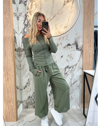 Bluzka fala By o la la...! matcha