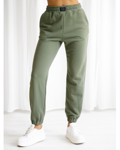 Spodnie dresowe B By o la la...! matcha